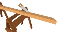 Verbindung von Balken auf Balkenträger