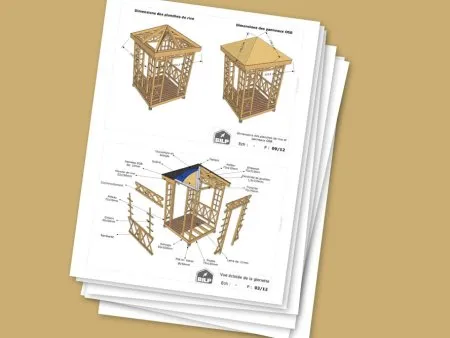 Pergola-Pläne zum Herunterladen