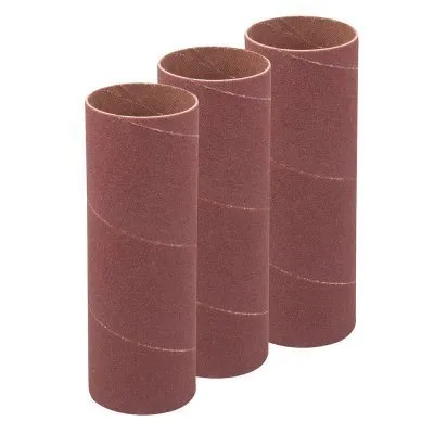 Satz mit 3 Schleifhülsen 140mm - D38mm, 120er-Körnung - Réf. 272282