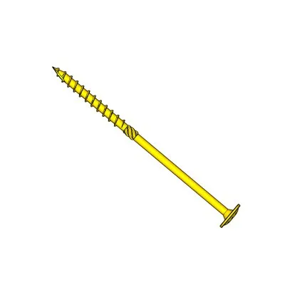 Konstruktionsholzschraube mit flachem Kopf – SWW10X200 - Réf. 75414