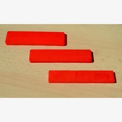 Box mit 1000 Flachkeilen, 20x100x6 mm - Réf. KP6RE20