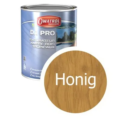 D.1 PRO - Spezieller Hartholz-Sättiger (Ipe, Teak, Cumaru, ...) - Réf. 973