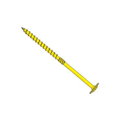 Flachkopf-Konstruktionsholzschraube – SWW8.0X160 - Réf. 75399