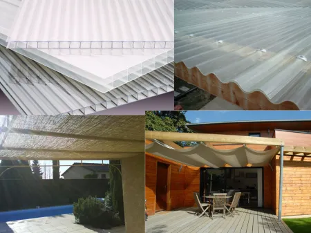 Materialien für Dächer