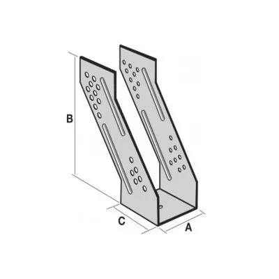 Gabelkeile SOLO, 30x40 mm - Réf. CGE7014