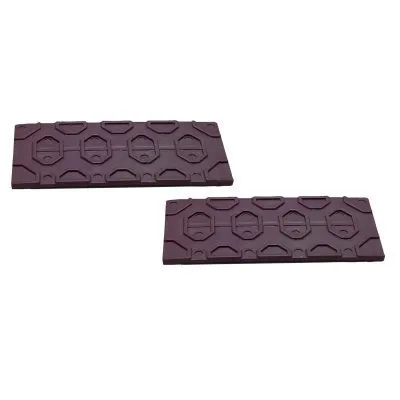 Flache Unterlegklötze 44 x 100 x mm, Anzahl 500 Keile - Réf. KP3DE44