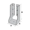 HECO MULTI-MONTI-plus F-Schraube - Senkkopf - D6 x L100 - Réf. 48503