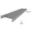 Mauerabdeckung - Serie 200 - Aluminium 15/10 - Länge 1000 - Réf. CP15-200-1000