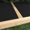 XL-Aluminiumblatt 29 mm, Länge 2m35, RAL9005 strukturiertes Mattschwarz - Réf. SND-L-A-27-235-9005