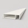 XL-Aluminiumblatt 29 mm, Länge 2 m, RAL9010 strukturiertes Verkehrsweiß - Réf. SND-L-A-27-200-9010
